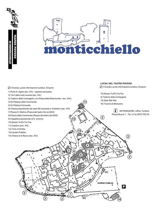 Foresteria del Teatro Povero Monticchiello Habitación foto